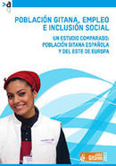 Portada del estudio Poblacin gitana, empleo e inclusin social (edicin en espaol)