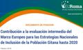 Contribucin de EURoma sobre el Marco Europeo para las Estrategias Nacionales de Inclusin de la Poblacin Gitana
