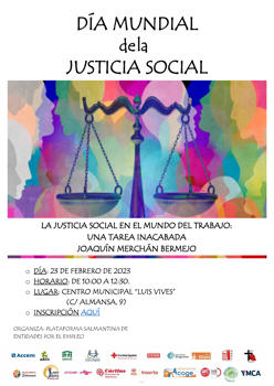 Da Mundial de la Justicia Social en Salamanca
